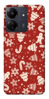 Чехол на Xiaomi Poco C65 Новогодний v3 фото 1 из 1