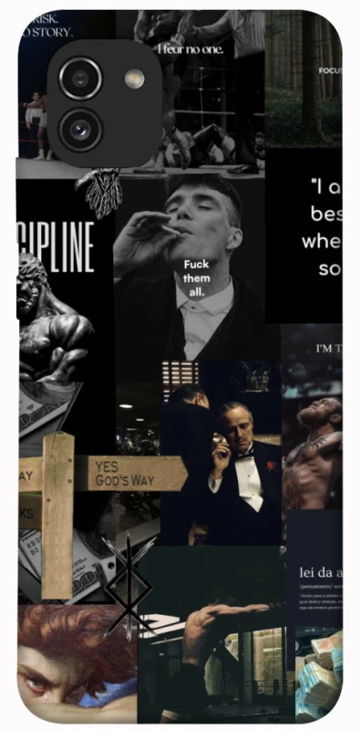 Чохол на Samsung Galaxy A03 Men's style v2 фото 1 з 1