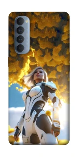 Чохол на Oppo Reno 4 Pro Cyber space girl ver.3 фото 1 з 1