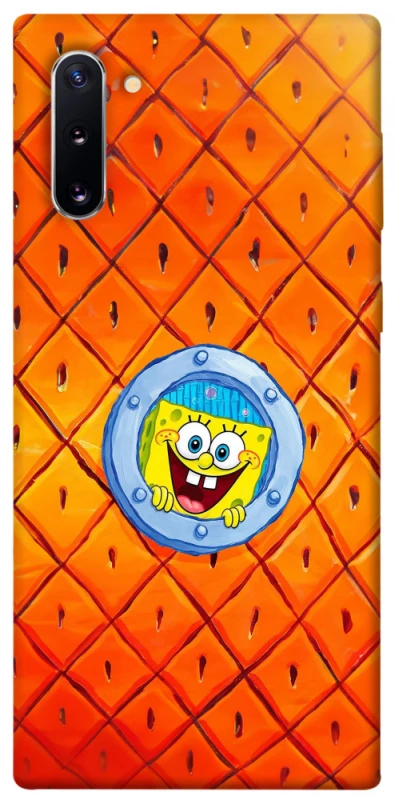 Чехол на Samsung Galaxy Note 10 Дом Спанч Боба фото 1 из 1