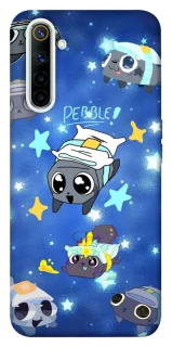 Чехол на Realme 6 Pebble kitten stars фото 1 из 1