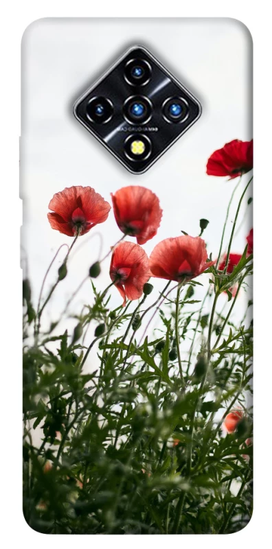 Чехол на Infinix Zero 8 Поле маков фото 1 из 1