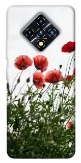 Чехол на Infinix Zero 8 Поле маков фото 1 из 1