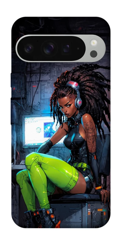 Чохол на Google Pixel 9 Pro XL Cyber girl фото 1 з 1