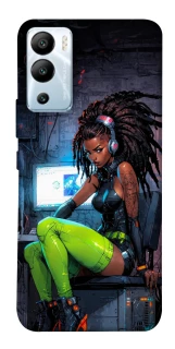 Чохол на Infinix Hot 12i Cyber girl фото 1 з 1