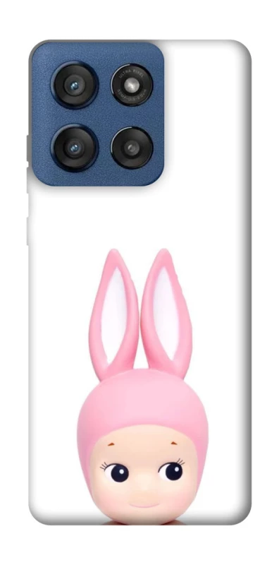 Чохол на Motorola Edge 60 Stylus Minimal Bunny Peek фото 1 з 1