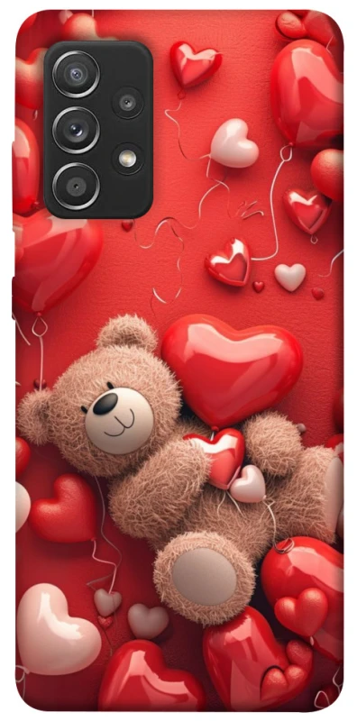 Чохол на Samsung Galaxy A52 4G / A52 5G bear in hearts фото 1 з 1