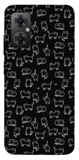 Чохол на Xiaomi Redmi Note 11R Black Cats фото 1 Чохол на Xiaomi Redmi Note 11R Black Cats фото 1 з 1