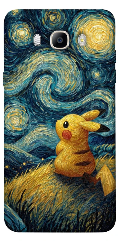 Чохол на Samsung J510F Galaxy J5 (2016) Pikachu and Van Gogh фото 1 з 1