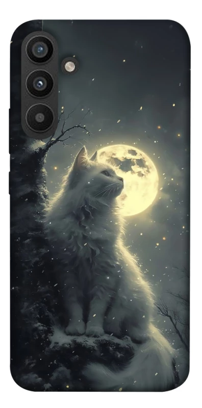 Чохол на Samsung Galaxy A34 5G Кіт під місяцем фото 1 з 1