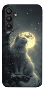 Чохол на Samsung Galaxy A34 5G Кіт під місяцем фото 1 з 1