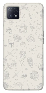 Чехол на Oppo A72 5G / A73 5G Star Wars background ver.1 фото 1 из 1