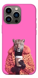 Чехол на Apple iPhone 13 Pro (6.1") Леопард с кофе фото 1 из 1