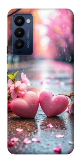 Чохол на TECNO Camon 18 Pro Pink heart фото 1 з 1