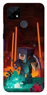 Чехол на Realme C21 Minecraft game adventure фото 1 из 1