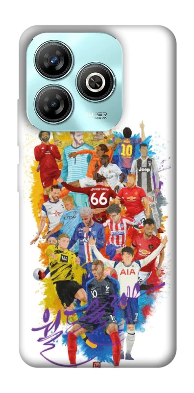 Чехол на ZTE Blade A75 4G Football Abstract v2 фото 1 из 1