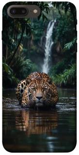 Чехол на Apple iPhone 7 plus / 8 plus Leopard in water фото 1 из 1