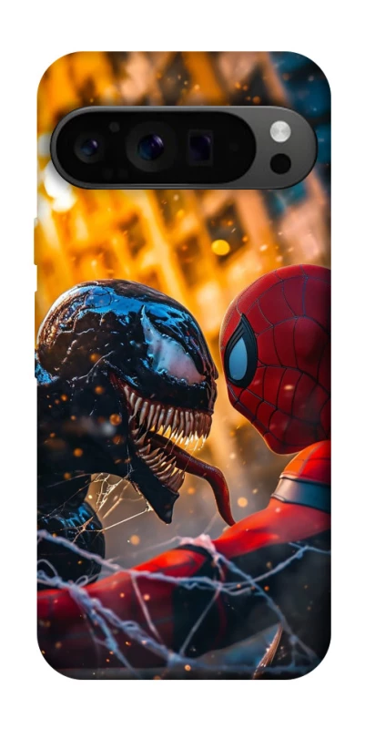 Чохол на Google Pixel 9 Pro Venom vs Spiderman фото 1 з 1