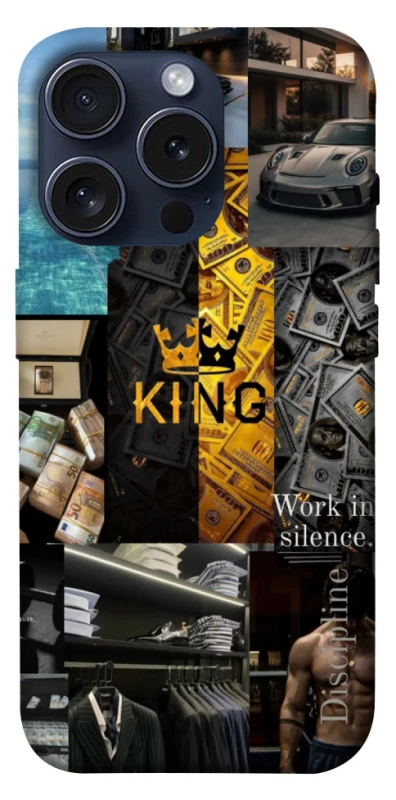 Чехол на Apple iPhone 15 Pro (6.1") King collage фото 1 из 1