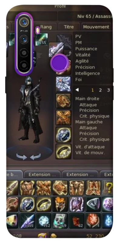 Чехол на Realme 5 Character Menu ver.1 фото 1 из 1