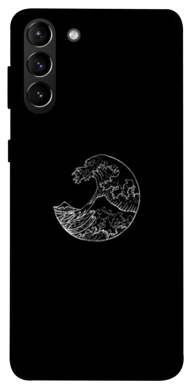 Чохол на Samsung Galaxy S21+ Black tsunami фото 1 Чохол на Samsung Galaxy S21+ Black tsunami фото 1 з 1