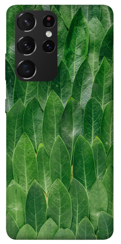 Чохол на Samsung Galaxy S21 Ultra Листя фото 1 з 1