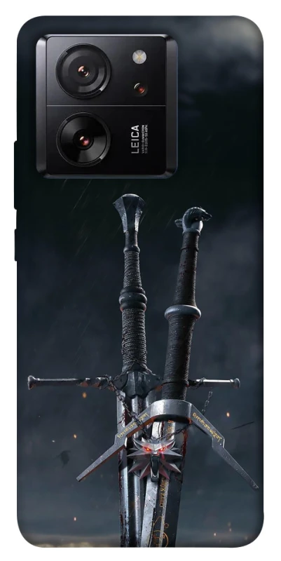 Чехол на Xiaomi 13T Pro Мечи Ведьмака фото 1 из 1