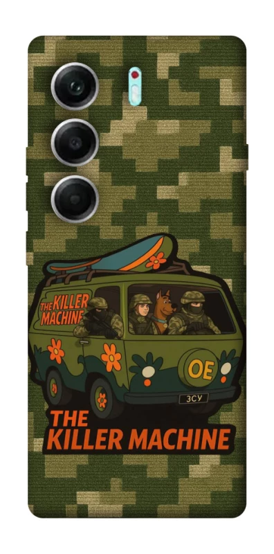 Чохол на Tecno Camon 40 Pro Funny machine фото 1 з 1