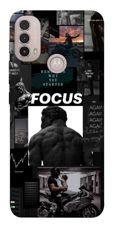 Чехол на Motorola Moto E40 Focus фото 1 из 1