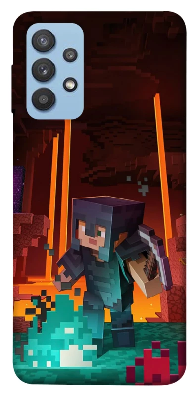 Чохол на Samsung Galaxy M32 Minecraft game adventure фото 1 з 1