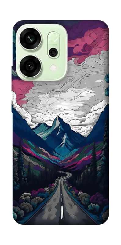 Чохол на Oppo Reno 14 Намальовані гори фото 1 з 1