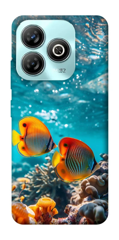 Чехол на ZTE Blade A75 4G Coral fish фото 1 из 1
