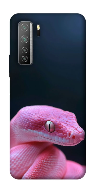 Чохол на Huawei Nova 7 SE Рожева змія фото 1 з 1