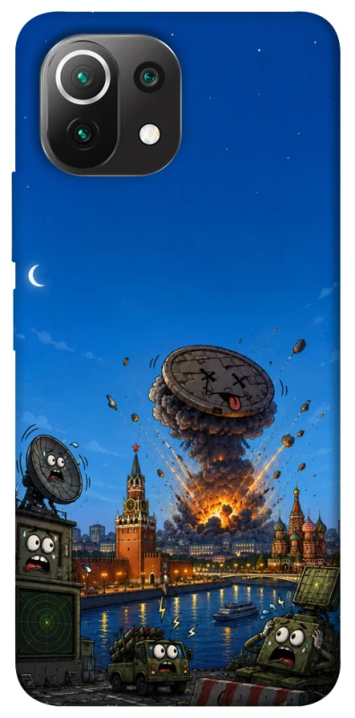 Чохол на Xiaomi Mi 11 Lite Moscow never sleeps ver.8 фото 1 з 1