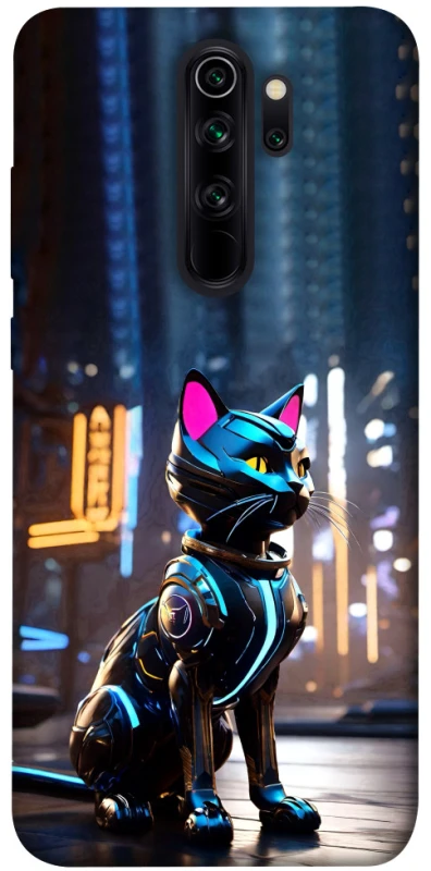 Чохол на Xiaomi Redmi Note 8 Pro Cyber cat фото 1 з 1