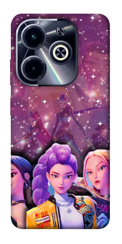 Чохол на Infinix Hot 40i k-pop demon hunters v6 фото 1 з 1