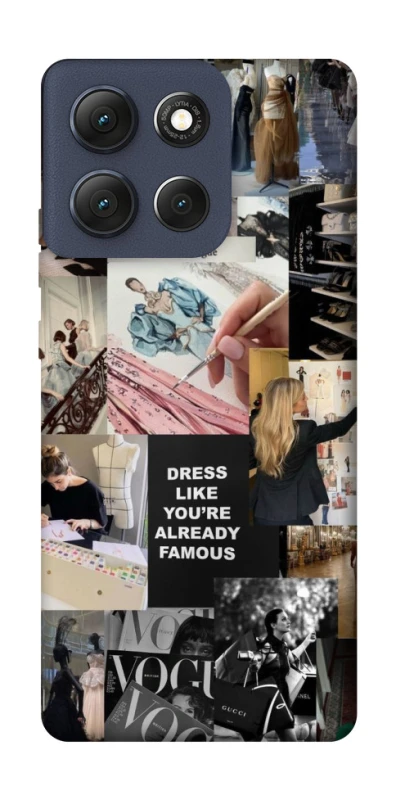 Чехол на Motorola Moto G86 Fashion collage ver.11 фото 1 из 1