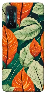 Чохол на Xiaomi Redmi K50 Gaming Leaves фото 1 з 1