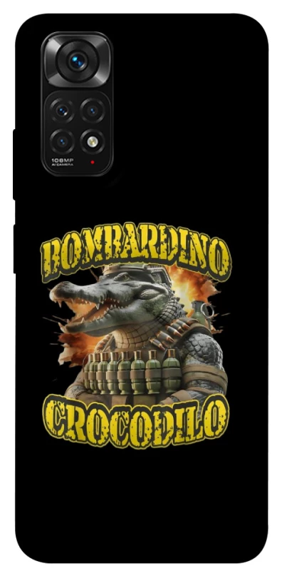 Чохол на Xiaomi Redmi Note 11 (Global) / Note 11S Bombardino Crocodilo фото 1 з 1