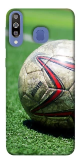 Чехол на Samsung Galaxy M30 Мяч на газоне фото 1 из 1