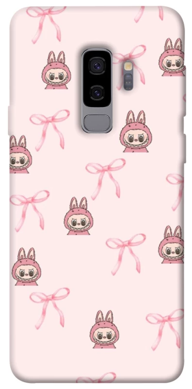 Чохол на Samsung Galaxy S9+ Pink bows and Labubus фото 1 з 1
