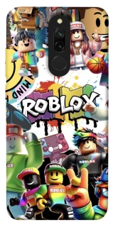 Чохол на Xiaomi Redmi 8 Roblox Characters Collage фото 1 з 1