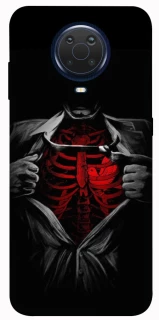 Чехол на Nokia G20 / G10 / 6.3 Skeleton Heart фото 1 из 1