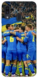 Чехол на Samsung Galaxy A20 / A30 Сборная Украины v3 фото 1 из 1