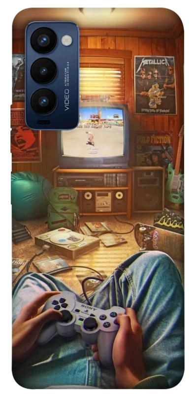 Чехол на TECNO Camon 18 Retro style v2 фото 1 из 1