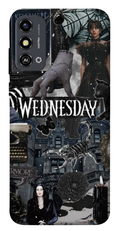 Чехол на ZTE Blade A53 Wednesday Collage ver.2 фото 1 из 1