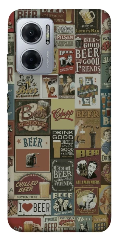 Чохол на Xiaomi Redmi Note 11E Retro collage ver.1 фото 1 з 1