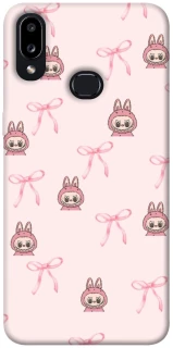 Чохол на Samsung Galaxy A10s Pink bows and Labubus фото 1 з 1