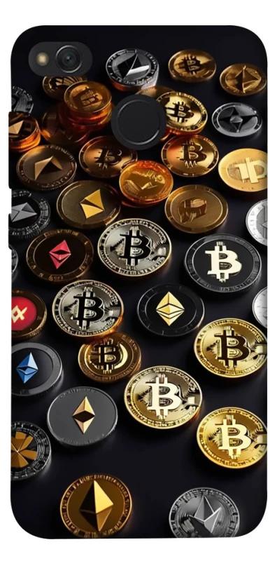 Чехол на Xiaomi Redmi 4X Many coins фото 1 из 1