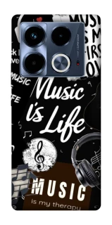 Чохол на Infinix Note 40 4G Music is Life фото 1 з 1